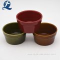 Wholesale Safe Beautiful Cake Ceramic Ramekin